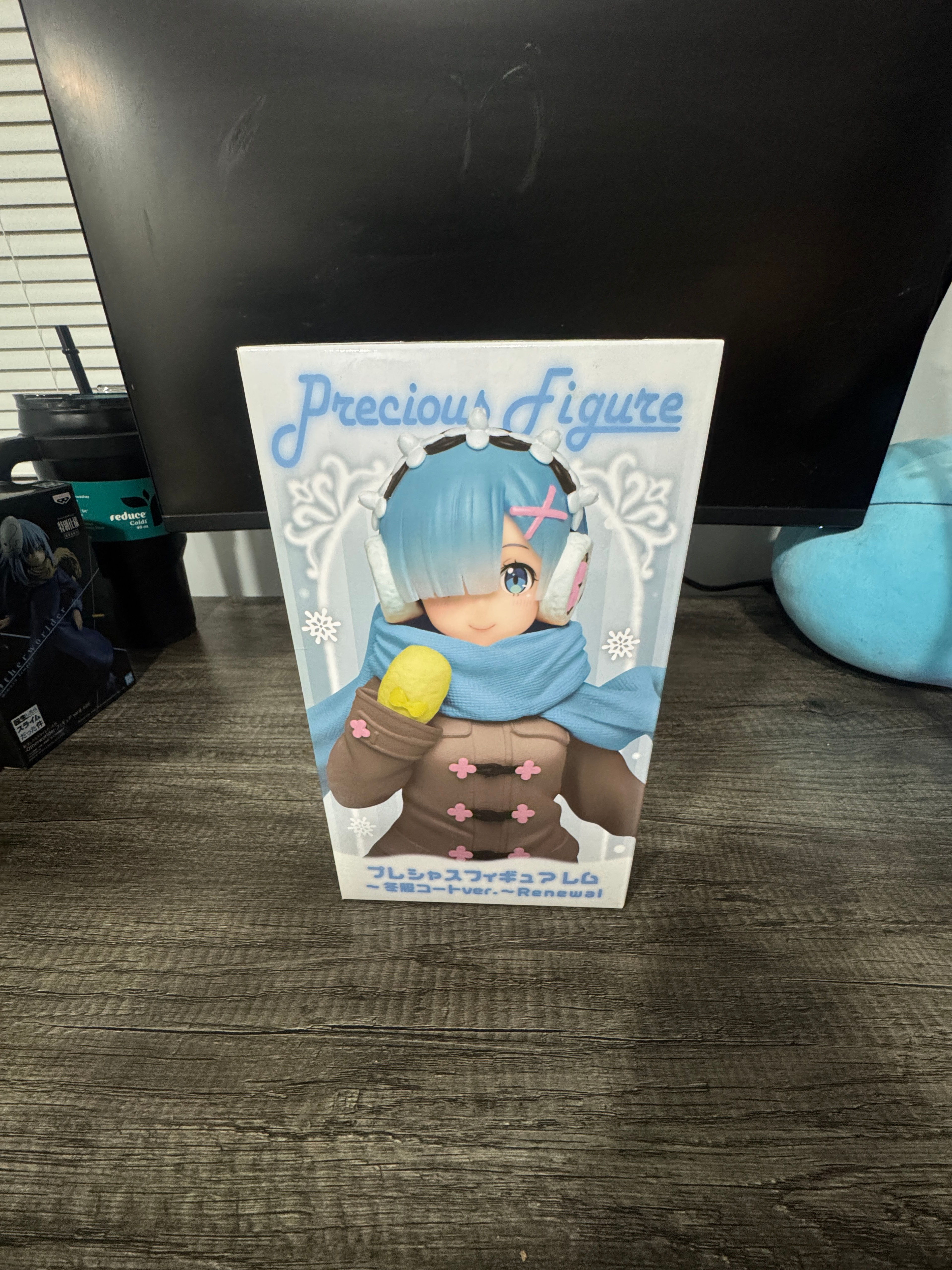 Taito Re:Zero Rem Precious Figure Winter Coat Ver. Renewal