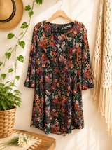 Torrid Floral Zip Front Dress - Image 3
