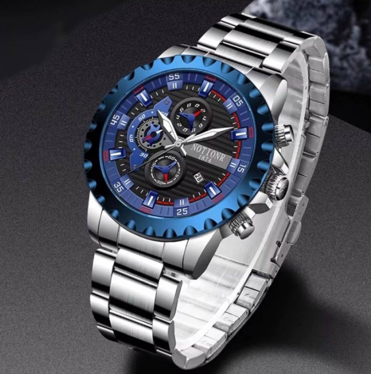 NOTTONR 1874 Men's Quartz Chronograph Watch