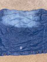 Distressed Graphic Denim Jacket - Image 7