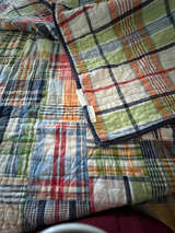 Patchwork Plaid Quilt - Image 1