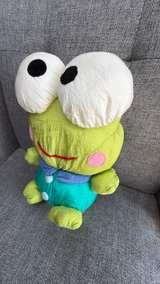 9” Sanrio Keroppi Vintage Parachute Plush Nylon 90s Stuffed Animal Frog - Image 4