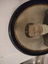 Antique Victorian Oval Portrait Drawing - Image 3