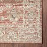allen + roth Azalea 8 x 10 Rust Rectangular Indoor Rug - Image 6