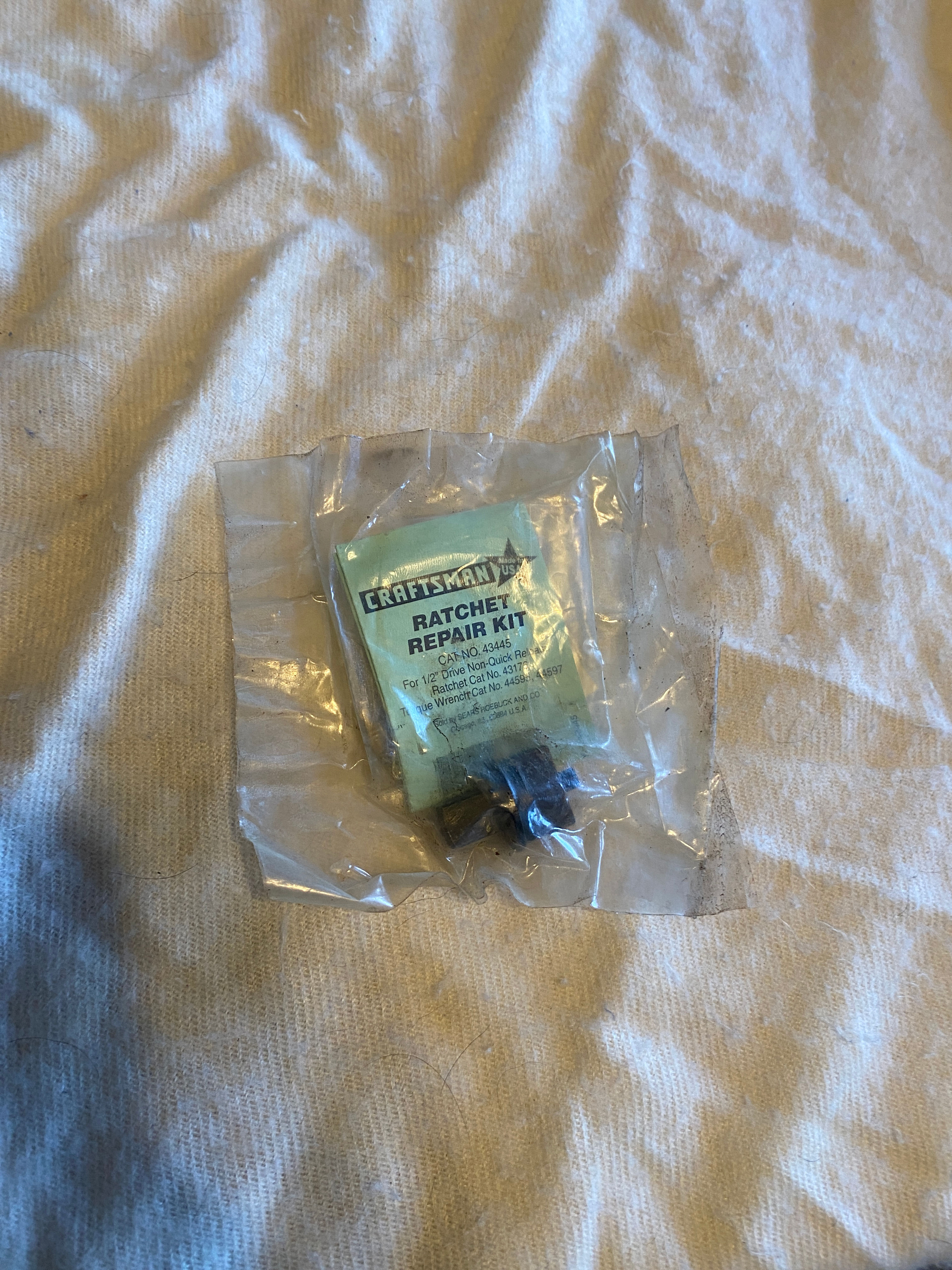 Craftsman 1/2" Drive Non-Quick Release Ratchet Repair Kit 43448