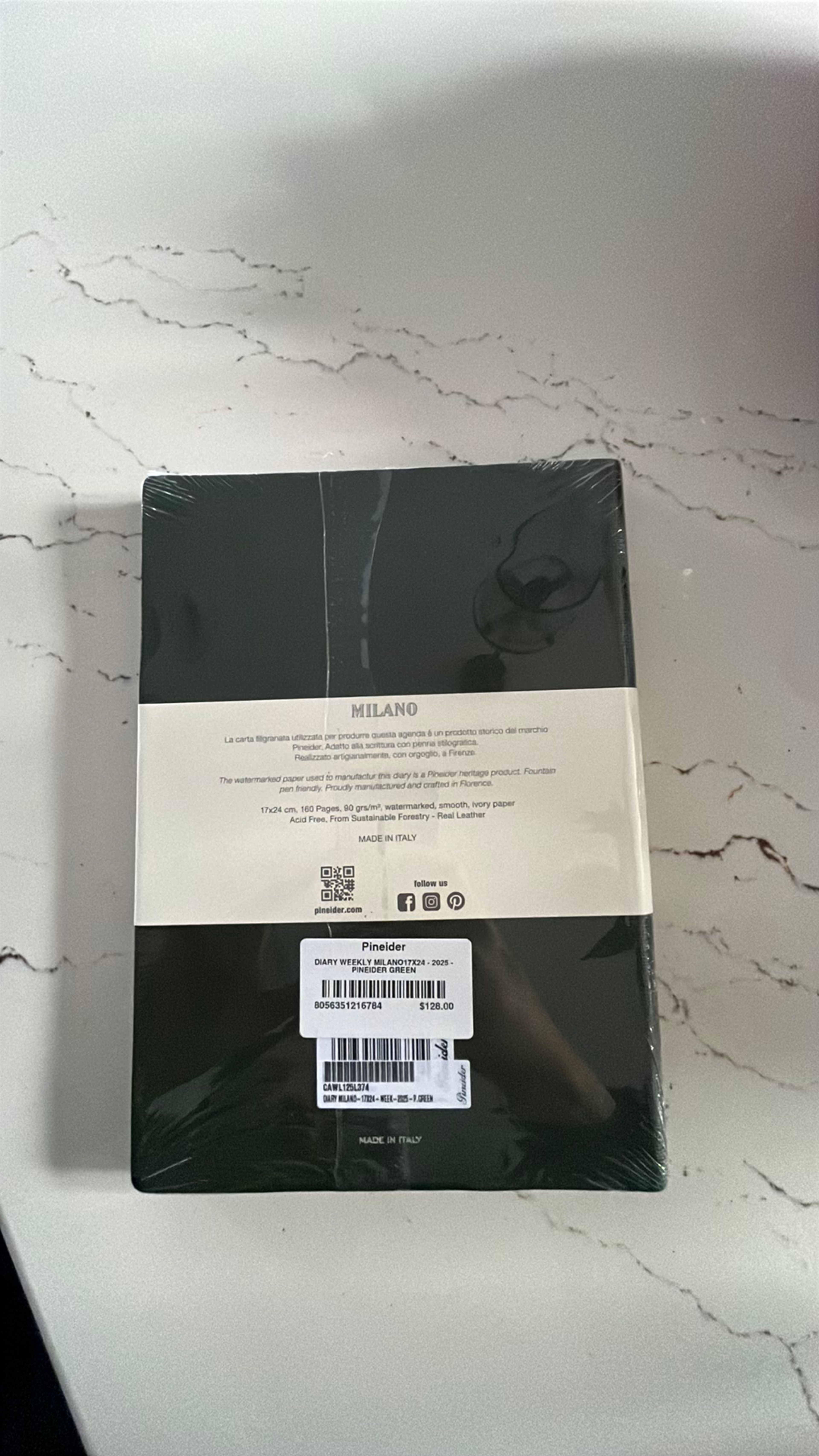 Pineider Milano 2025 Weekly Diary - Image 2