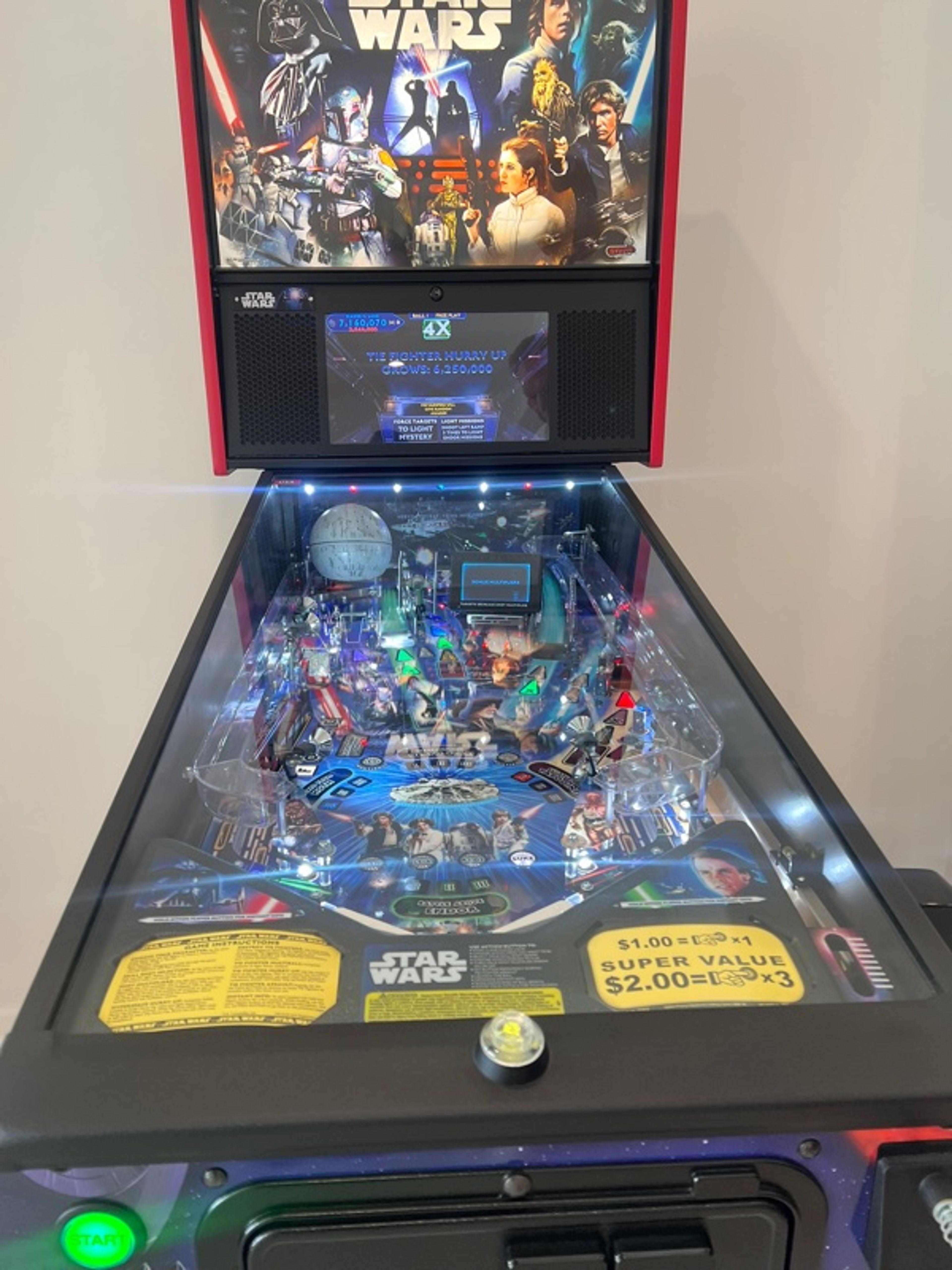 Stern Star Wars Pro Pinball Machine