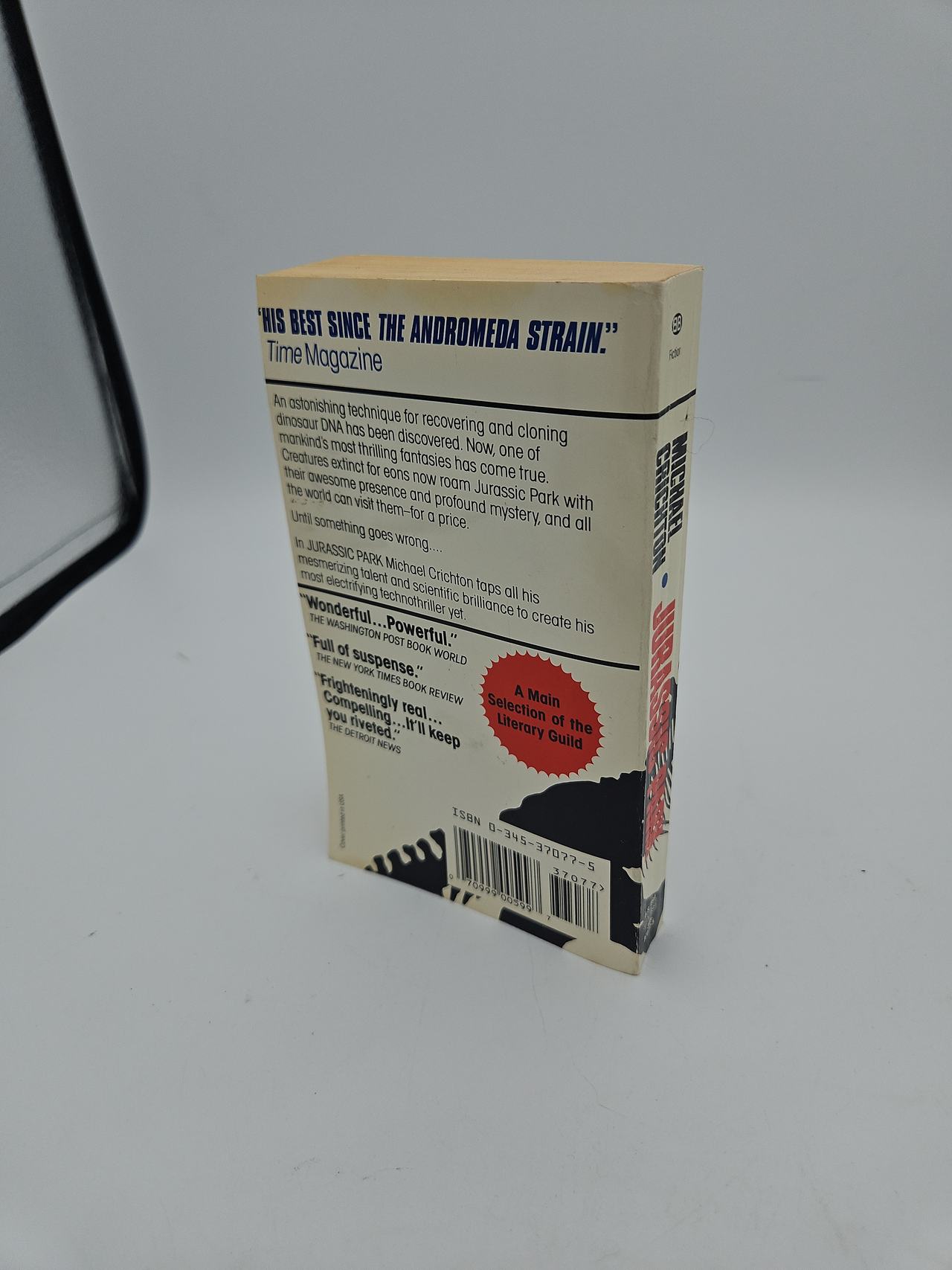 Jurassic Park by Michael Crichton (Ballantine Books)