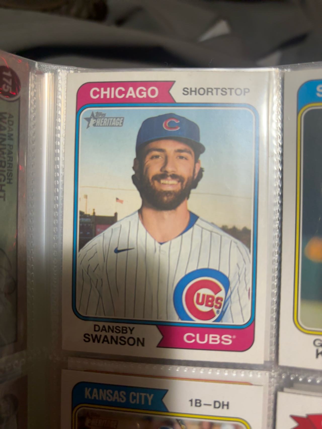 Topps Heritage 2023 Dansby Swanson #37 Baseball Card
