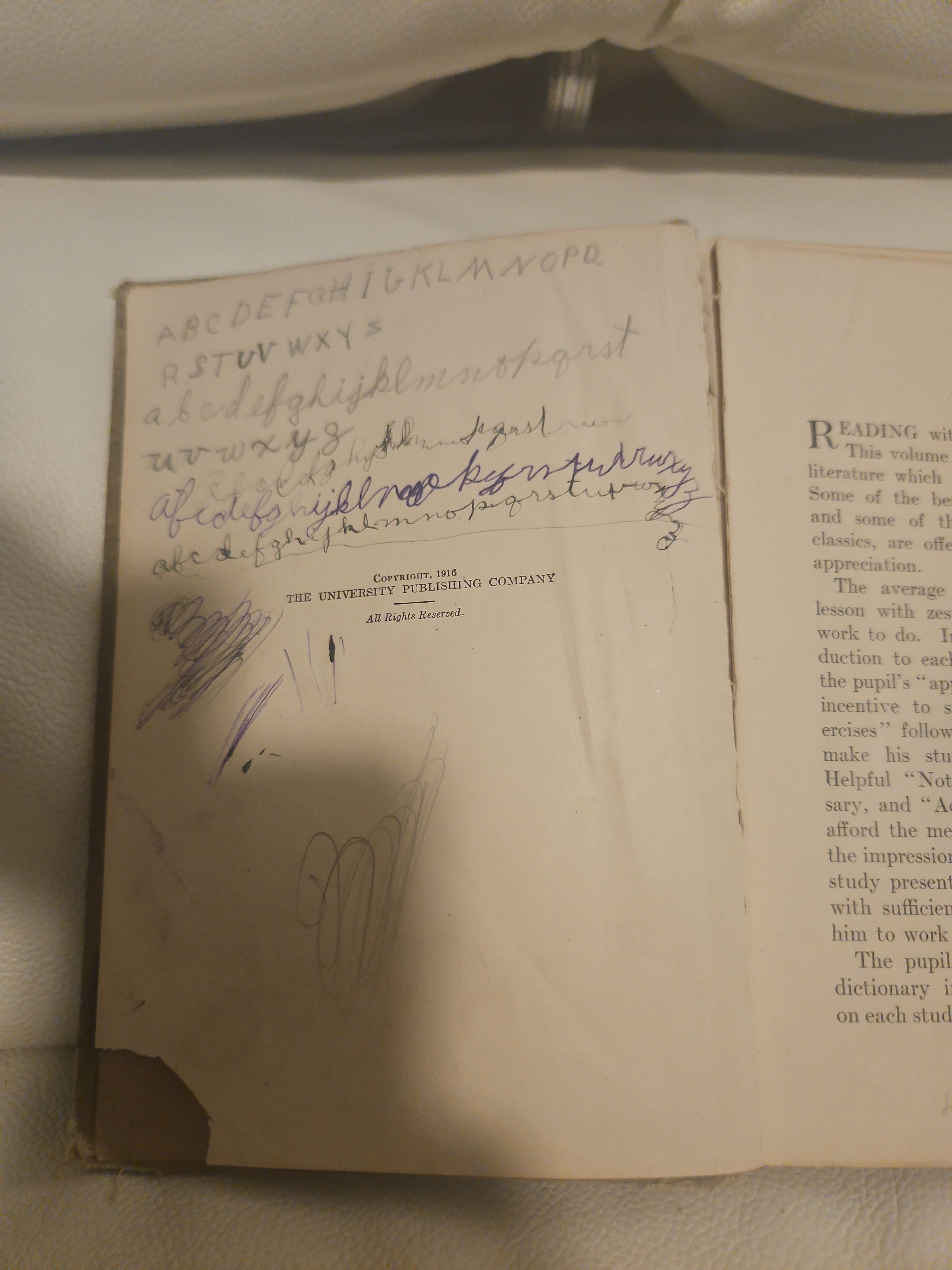 Kansas Fifth Reader Antique Textbook - Image 5