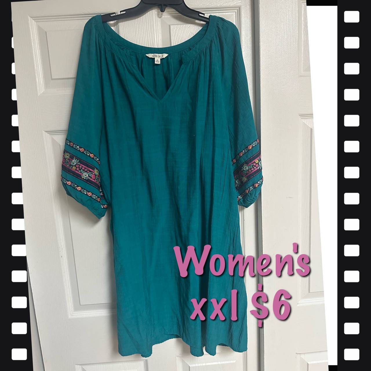 Women's Peasant Tunic Top