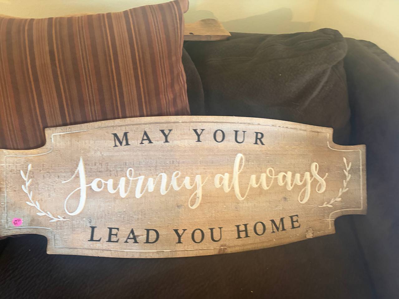 May Your Journey Always Lead You Home Wooden Sign
