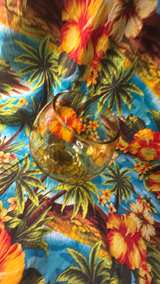 Vintage Amber Glass Brandy Snifter Vase - Image 6