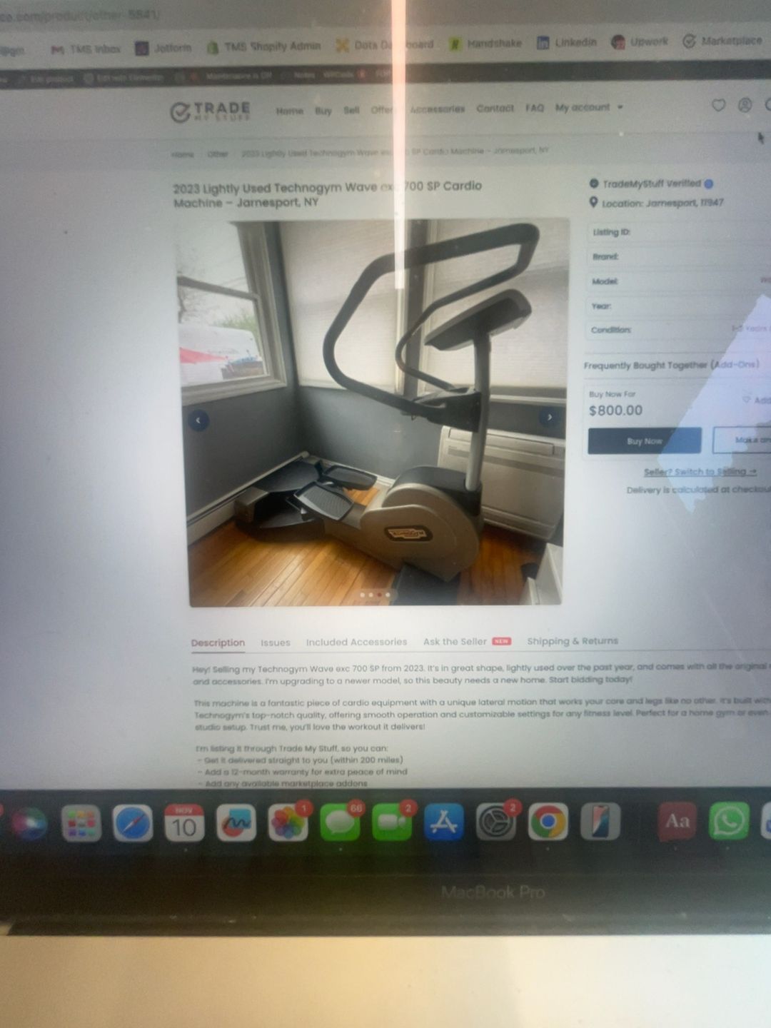 Technogym Wave 700 SP Elliptical