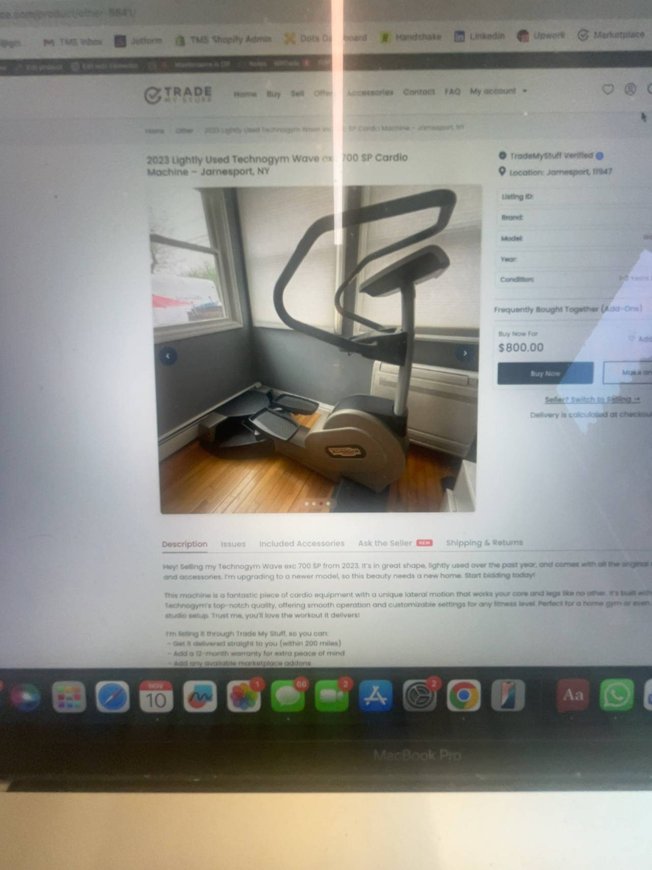 Technogym Wave 700 SP Elliptical