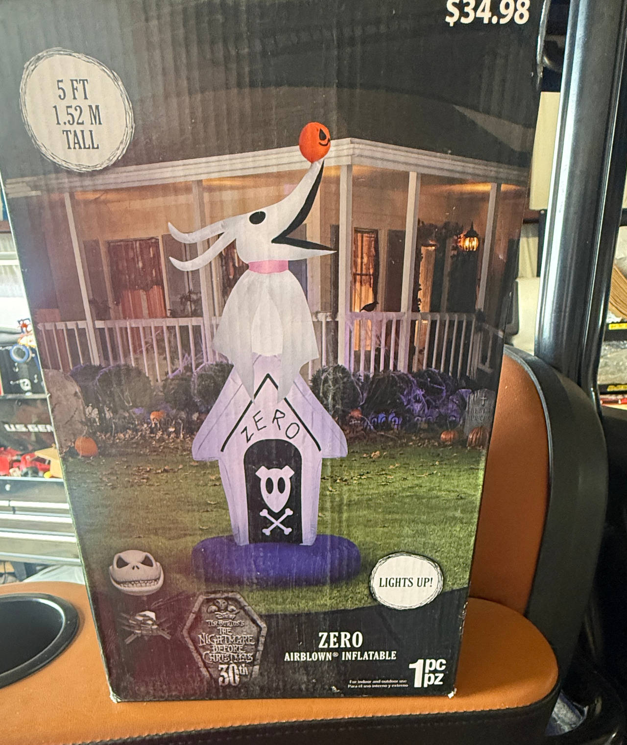 Disney The Nightmare Before Christmas 5 ft Zero Airblown Inflatable