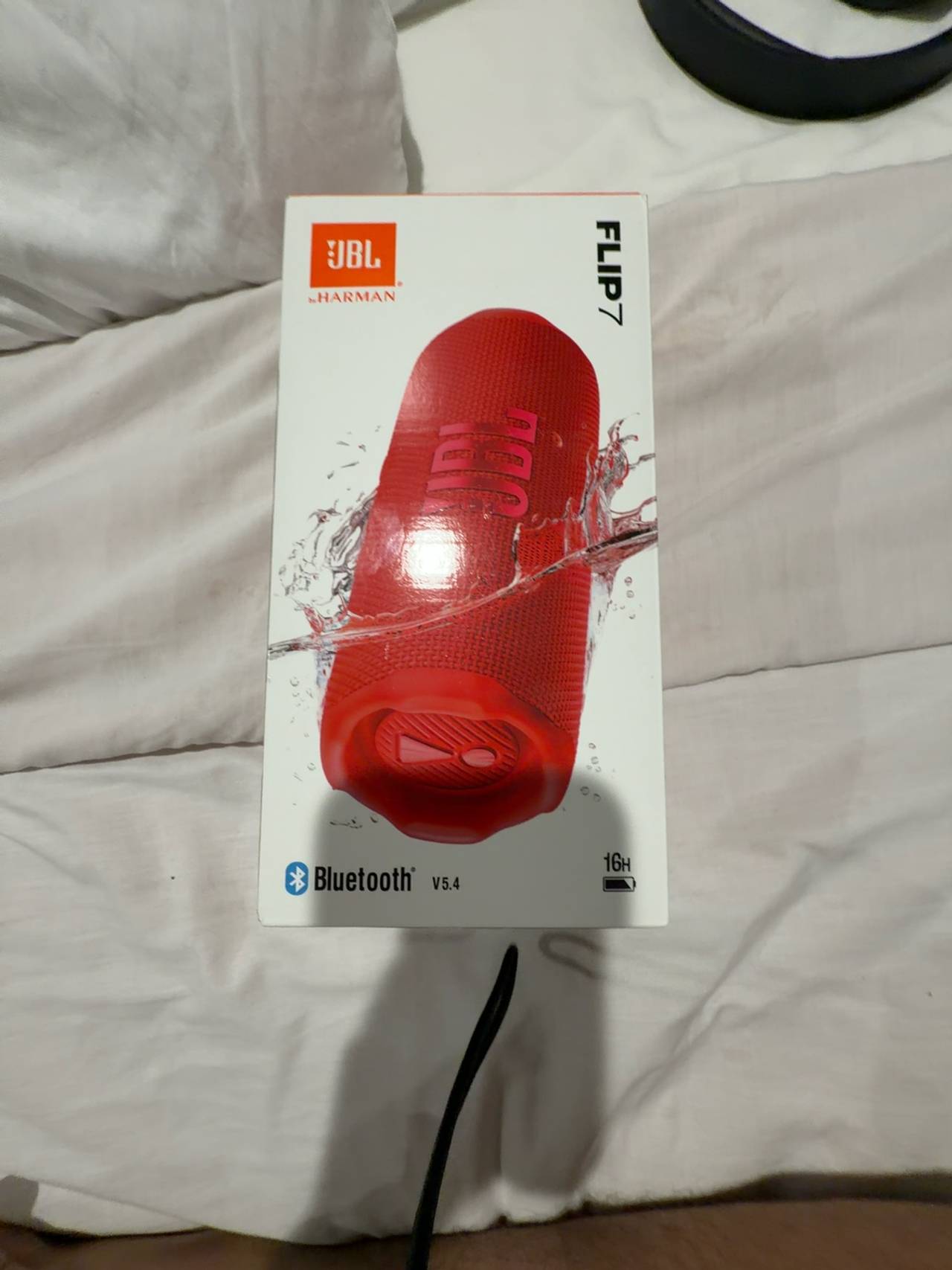 JBL Flip 7 Portable Bluetooth Speaker Red