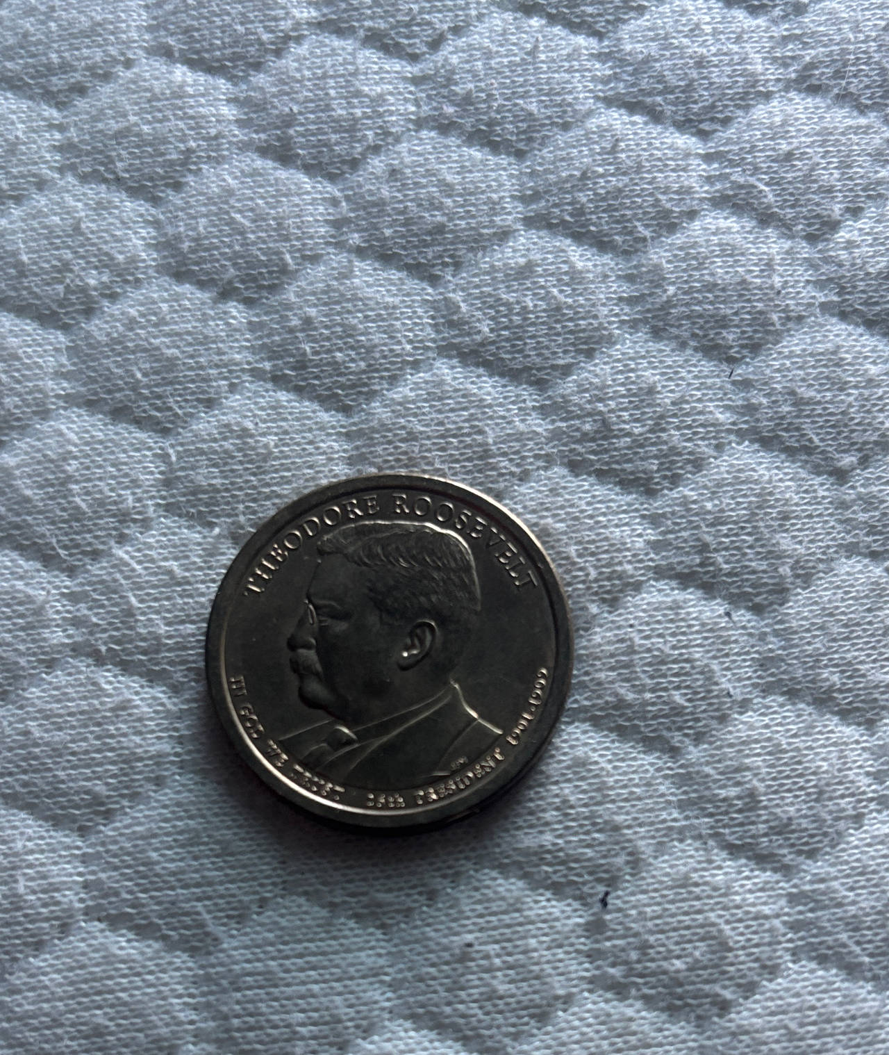 Theodore Roosevelt Presidential $1 Coin