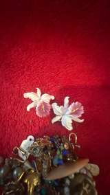 Vintage Costume earrings Jewelry Lot - Image 3