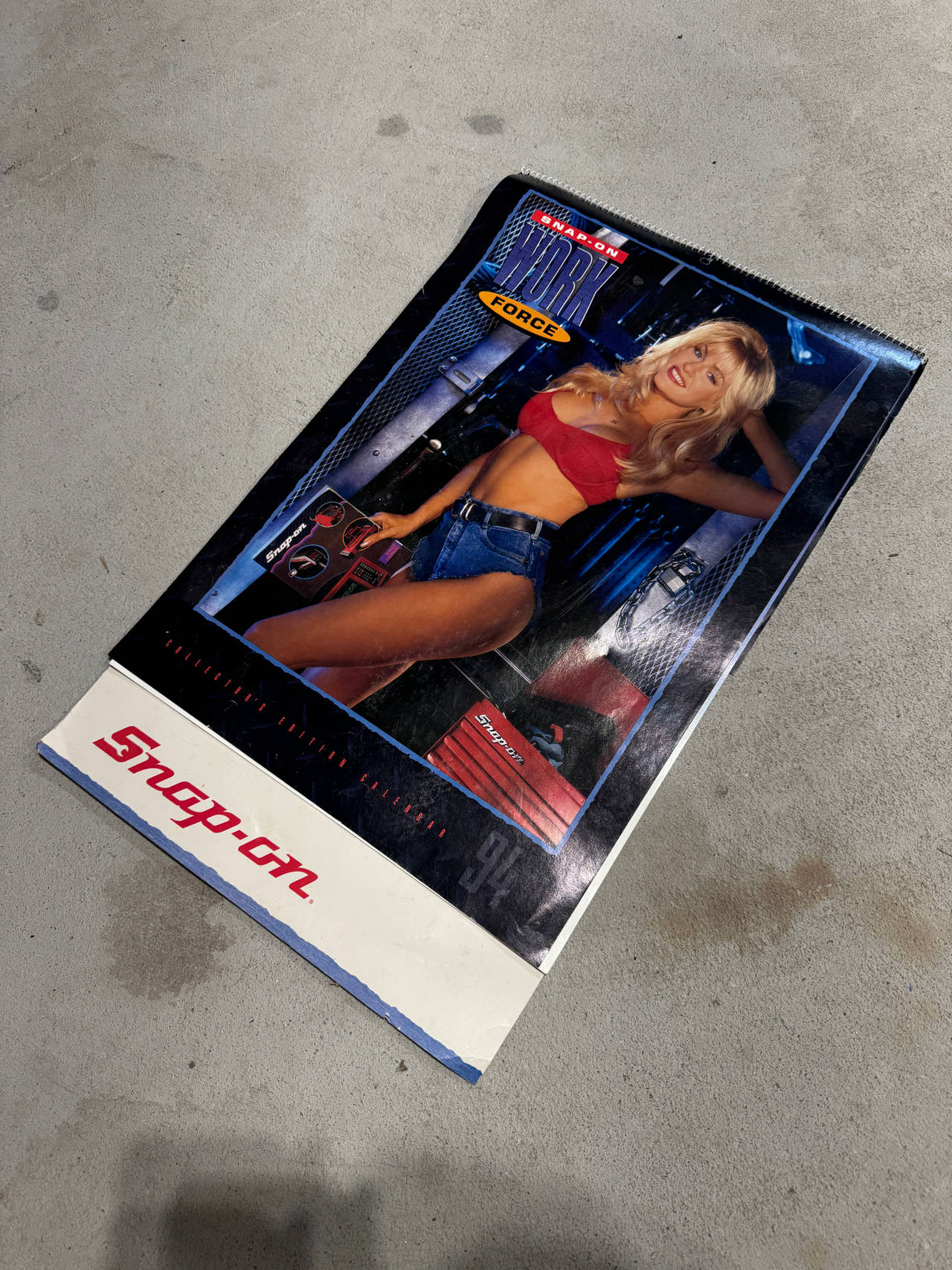 Large Snap-on 1994 Collector's Edition Calendar