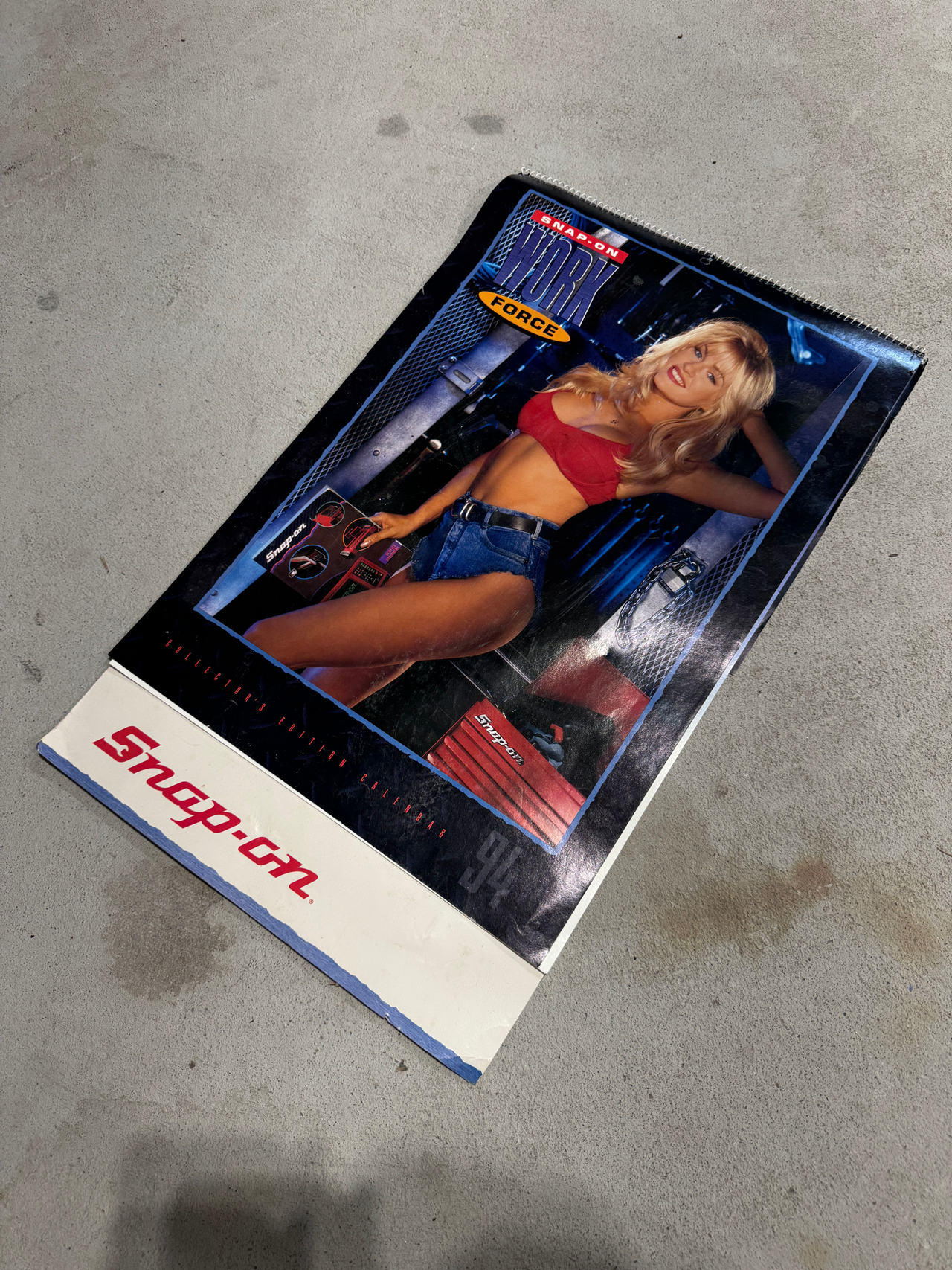 Large Snap-on 1994 Collector's Edition Calendar