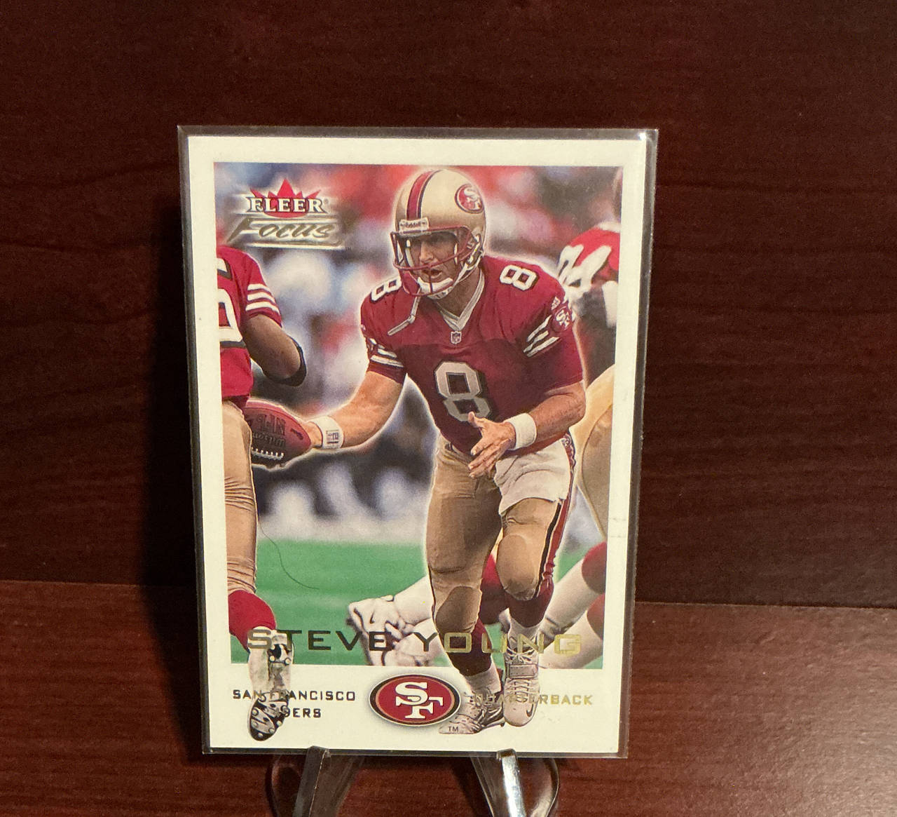 1999 Fleer Focus Steve Young #100 Trading Card