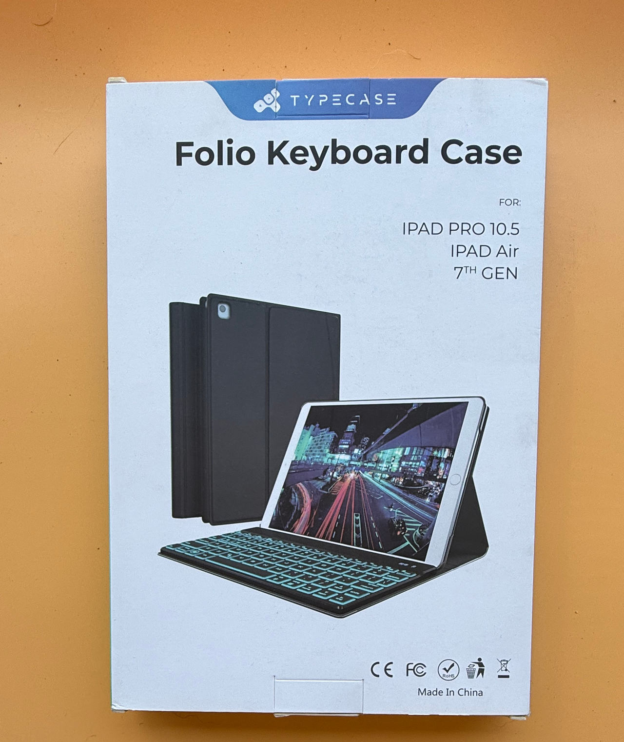 Typecase Folio Keyboard Case for iPad Pro 10.5 / iPad Air 3rd Gen