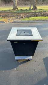 Tangkula 28-Inch Square Propane Fire Pit Table - Image 1