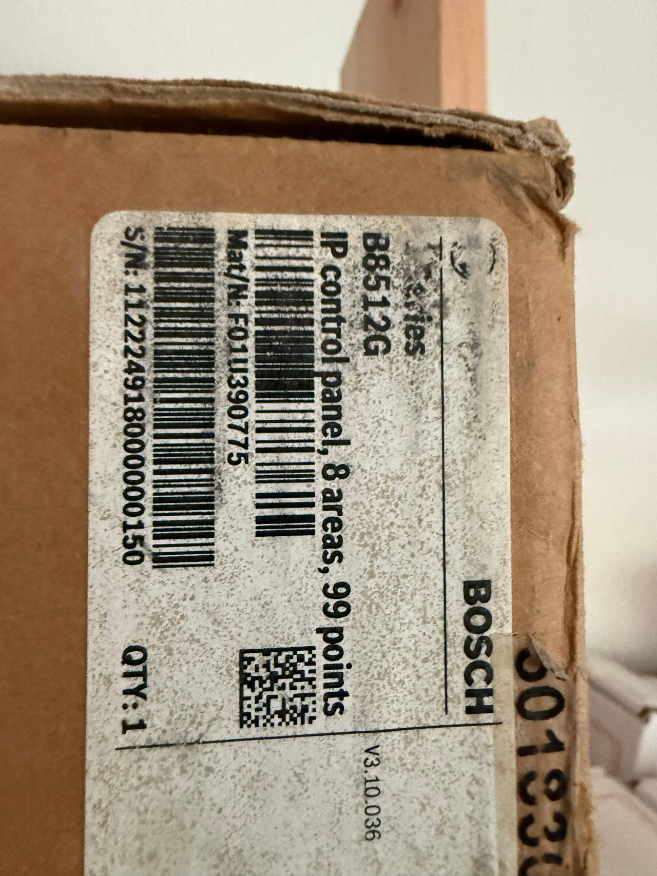 Bosch B8512G G Series IP Control Panel