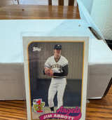 1989 Topps Jim Abbott Rookie Card #755 - Image 1