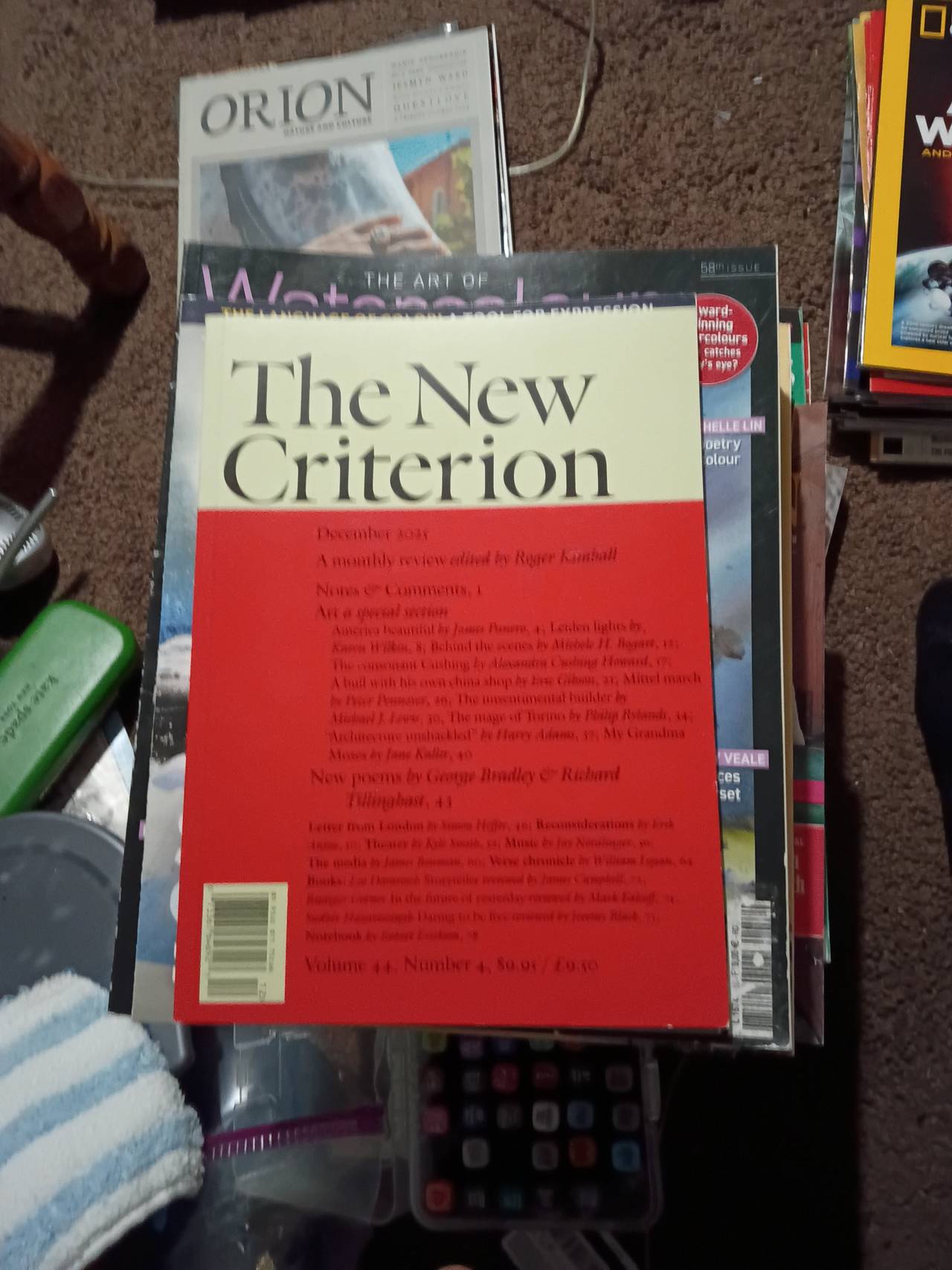 The New Criterion December 2021 Issue