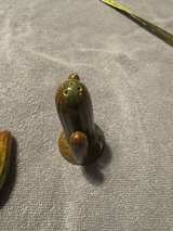 Vintage Green Cactus Ceramic Salt and Pepper Shakers - Image 3