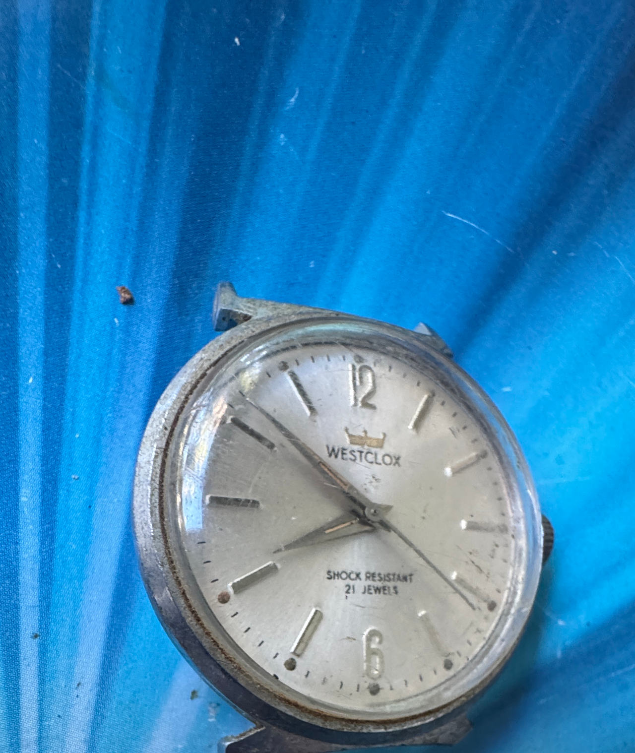 Westclox 21 Jewels Shock Resistant Vintage Watch