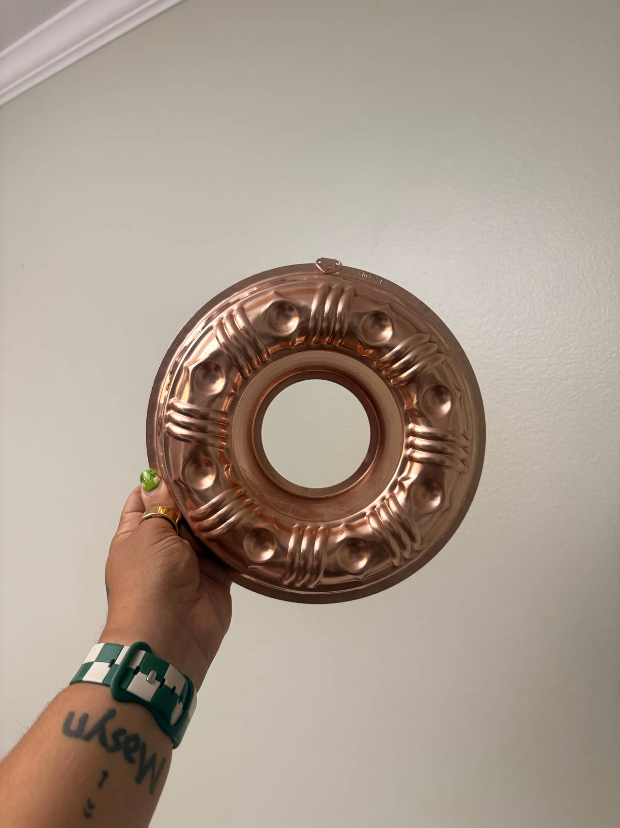 Mirro Copper-Tone Aluminum Ring Mold