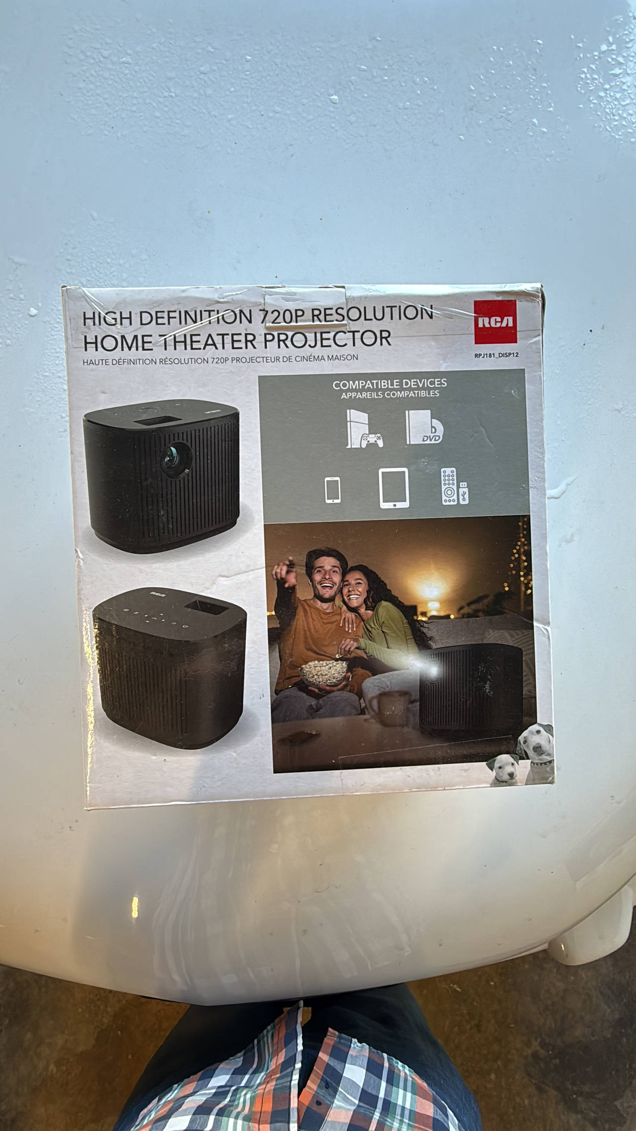 RCA High Definition 720p Resolution Home Theater Projector