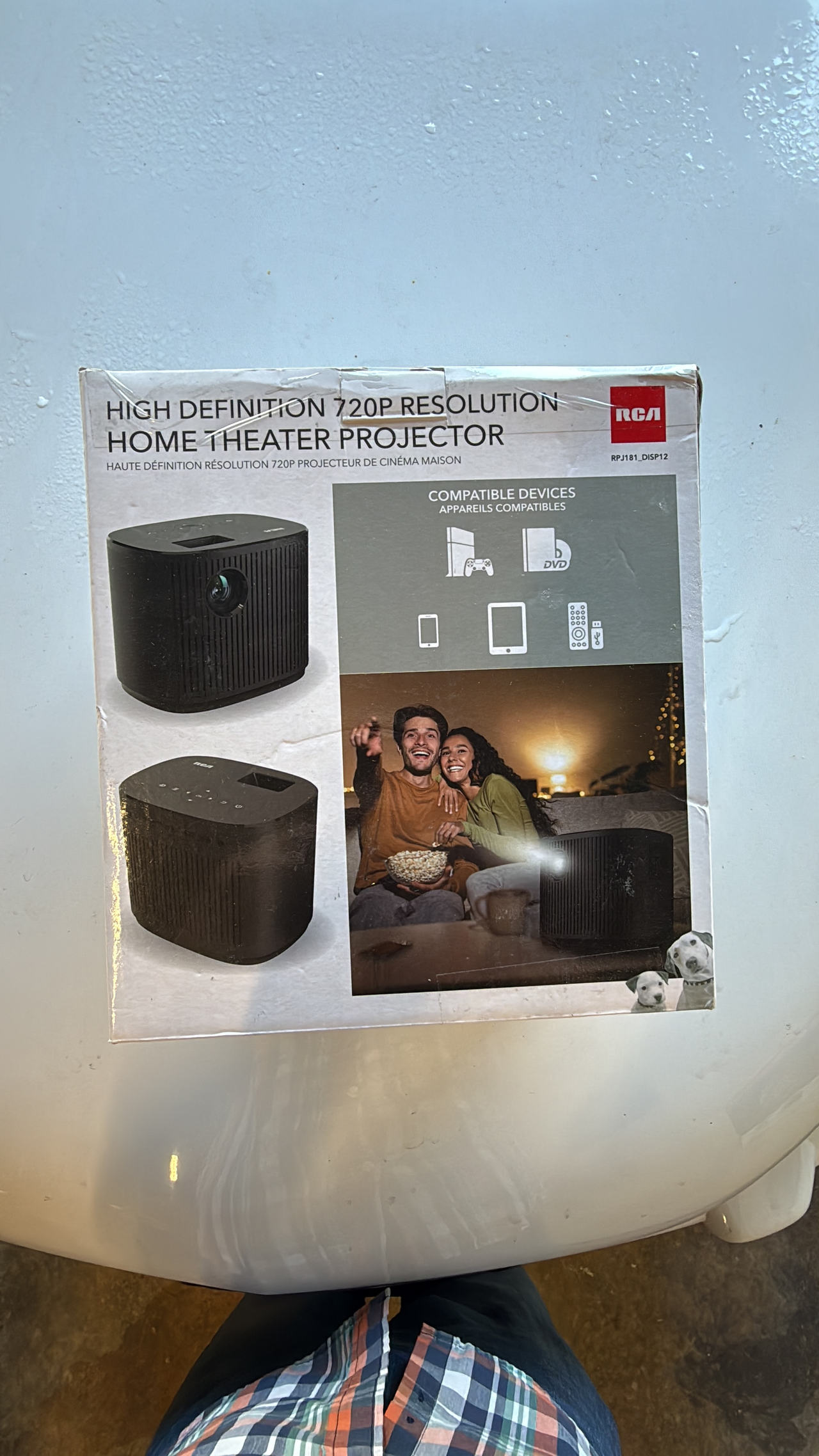 RCA High Definition 720p Resolution Home Theater Projector
