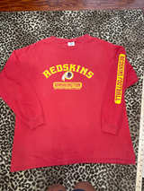 Vintage Washington Redskins Long Sleeve T-Shirt - Image 1