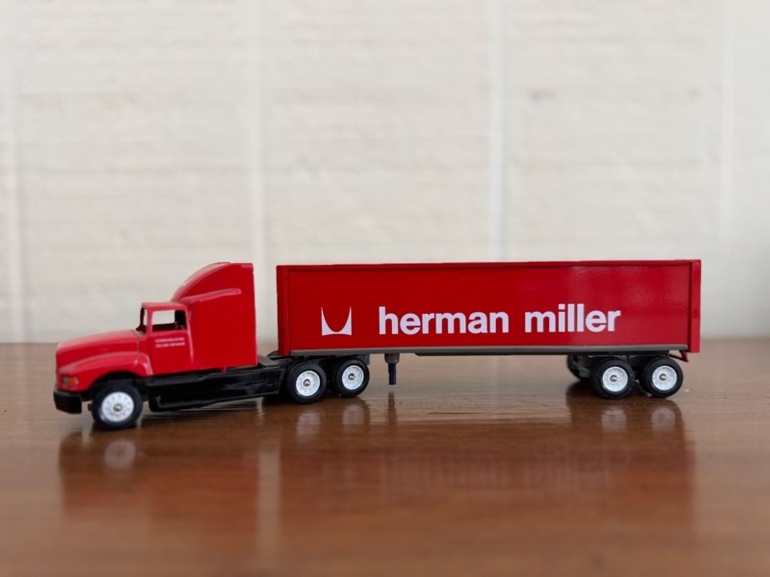 Winross Herman Miller Die Cast 1/64 Model Semi Truck