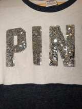Victoria's Secret Pink Long Sleeve Top X-Small T-shirt Tee Y2K Vintage  - Image 6