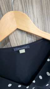 Women’s Tommy Hilfiger Polka Dot Tie-Shoulder Top size small S - Image 2