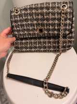 Rare Kate Spade tweed purse with chain straps - Image 5