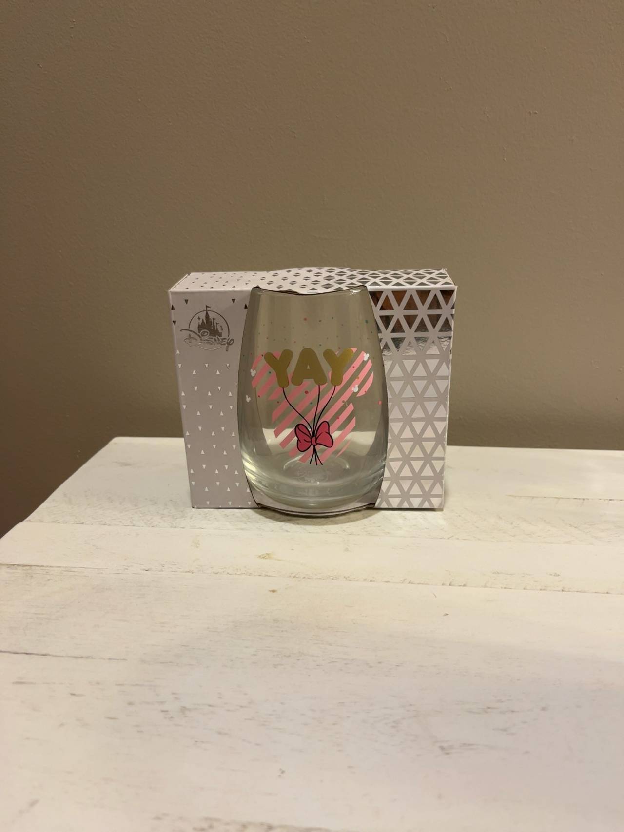 Disney Minnie Stemless Wine Glass