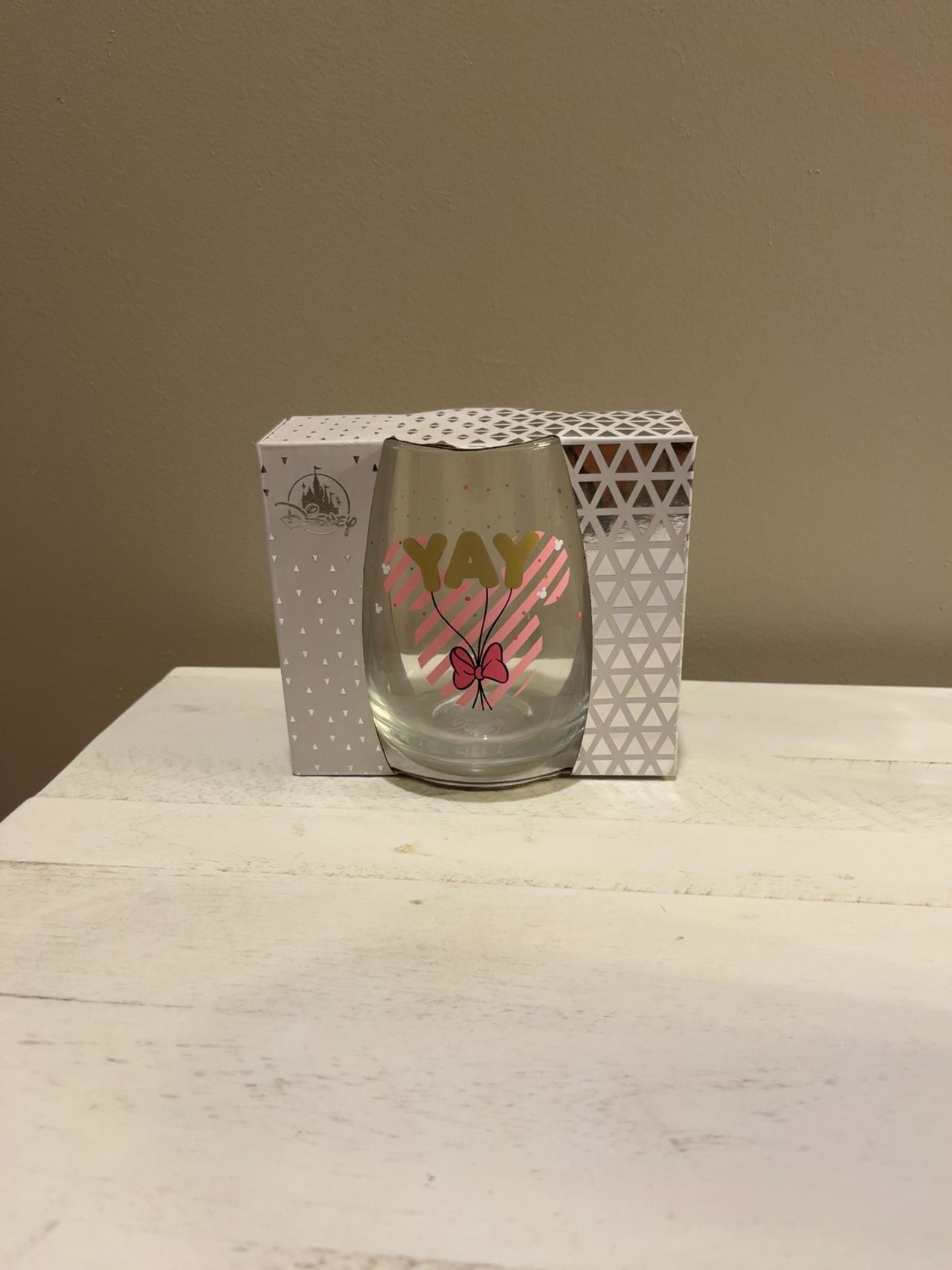 Disney Minnie Stemless Wine Glass