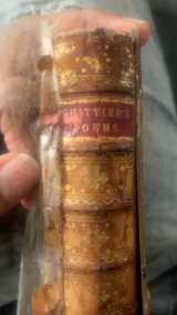 Antique Leather-Bound Classic Book - Image 1