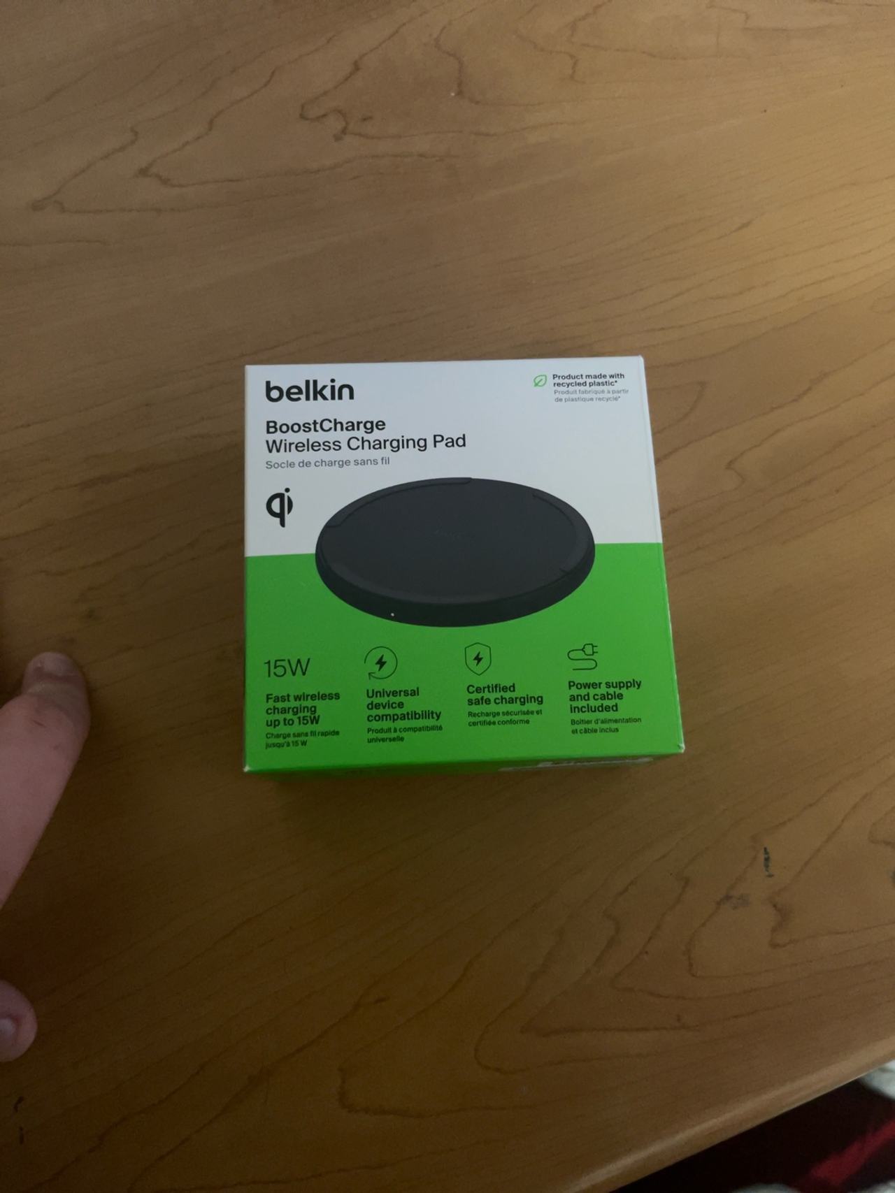 Belkin BoostCharge 15W Wireless Charging Pad Black