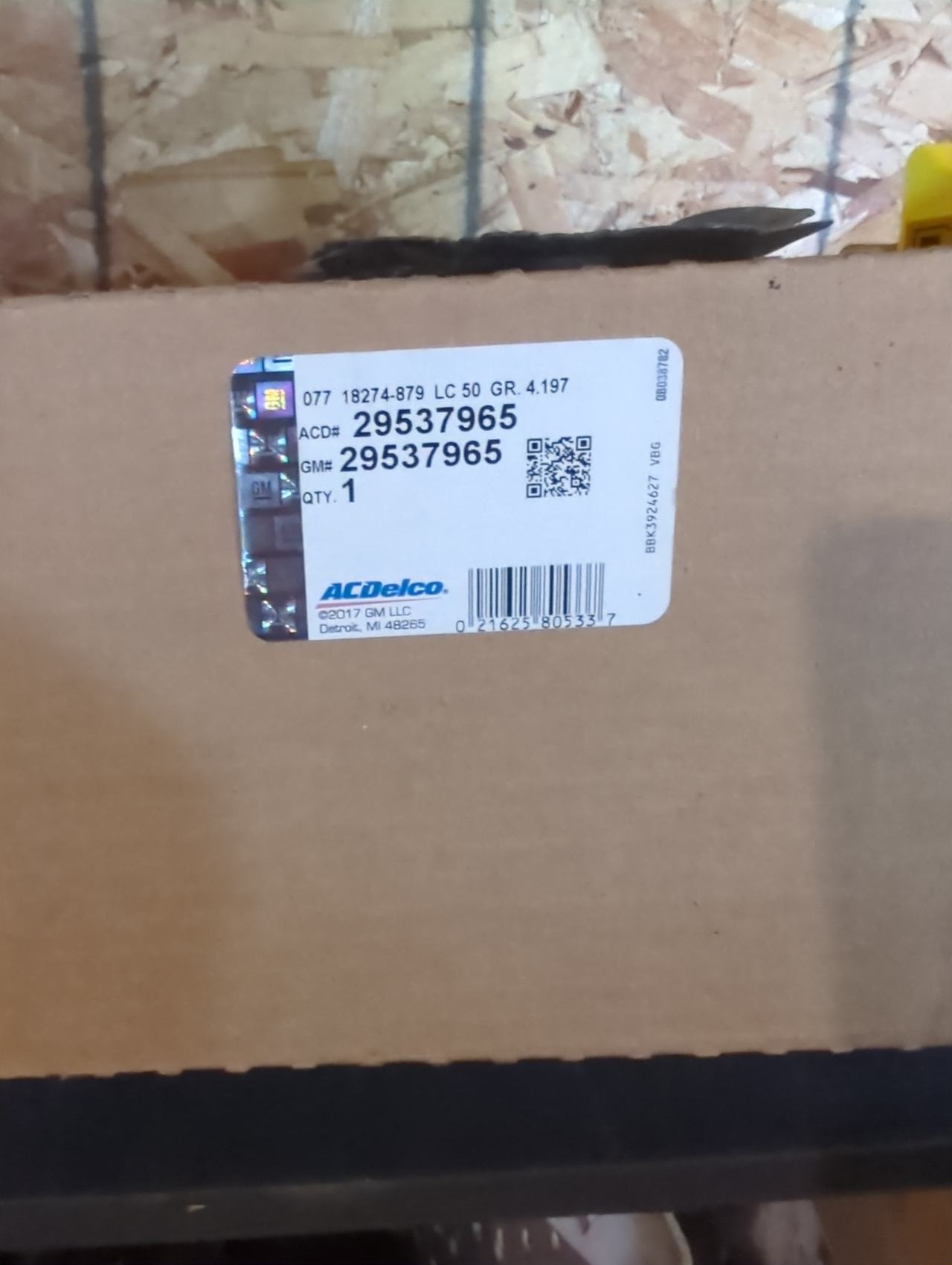 ACDelco GM Original Equipment 29537965 Automatic Transmission Internal Filter