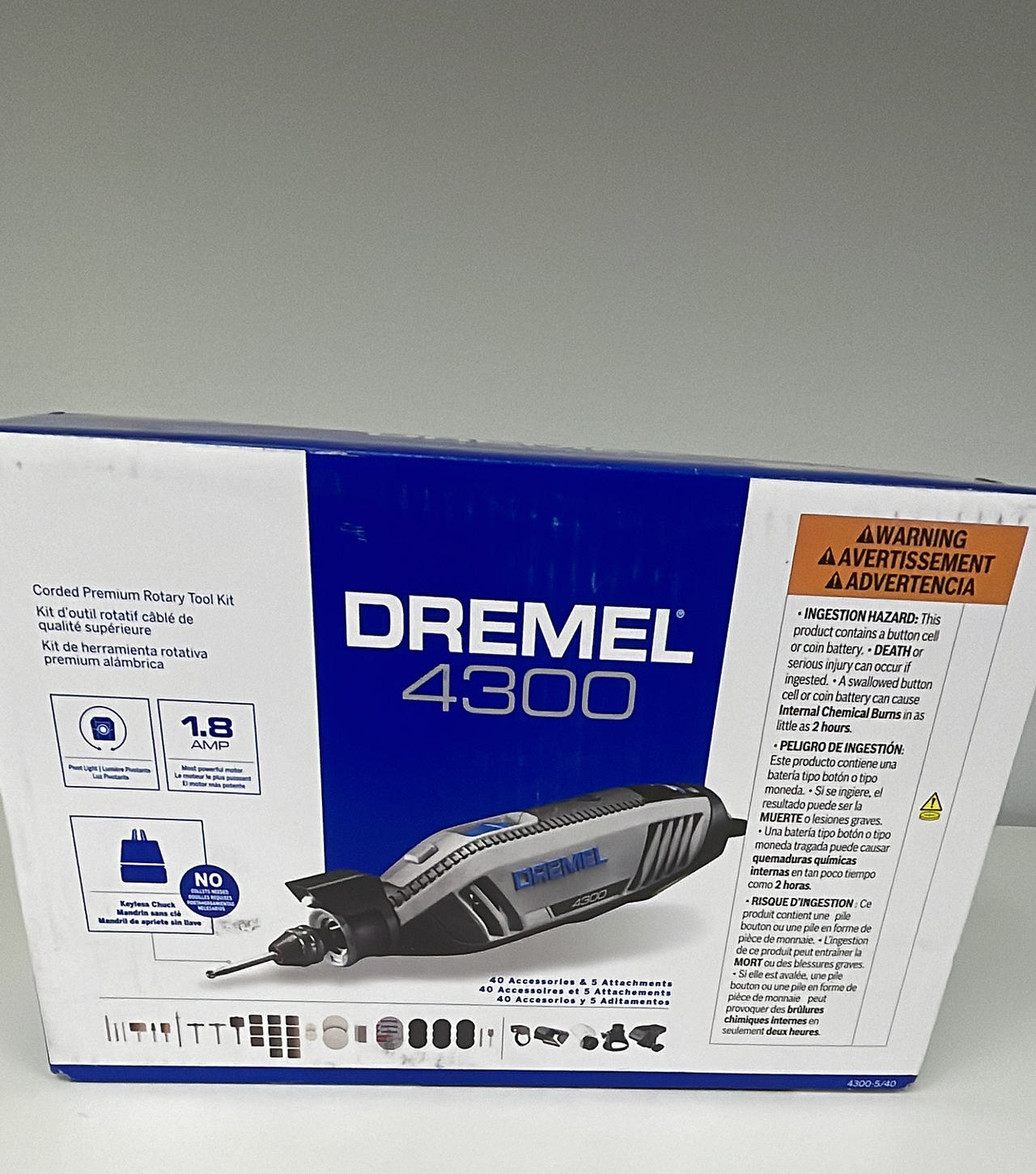Dremel 4300 Corded Rotary Tool Kit