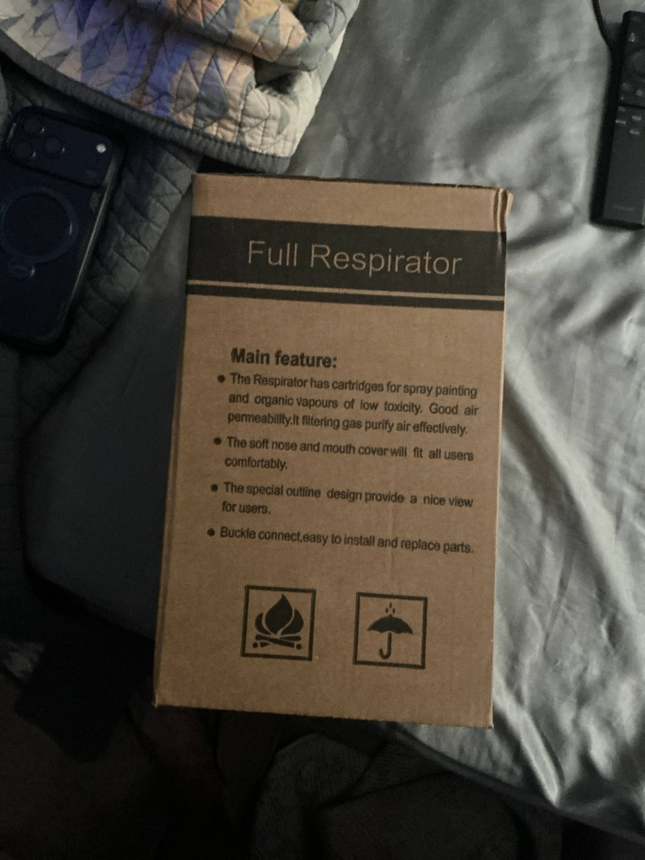 Gas Masks Survival Nuclear and Chemical, Anti-fog, Reusable Full Face Resusable