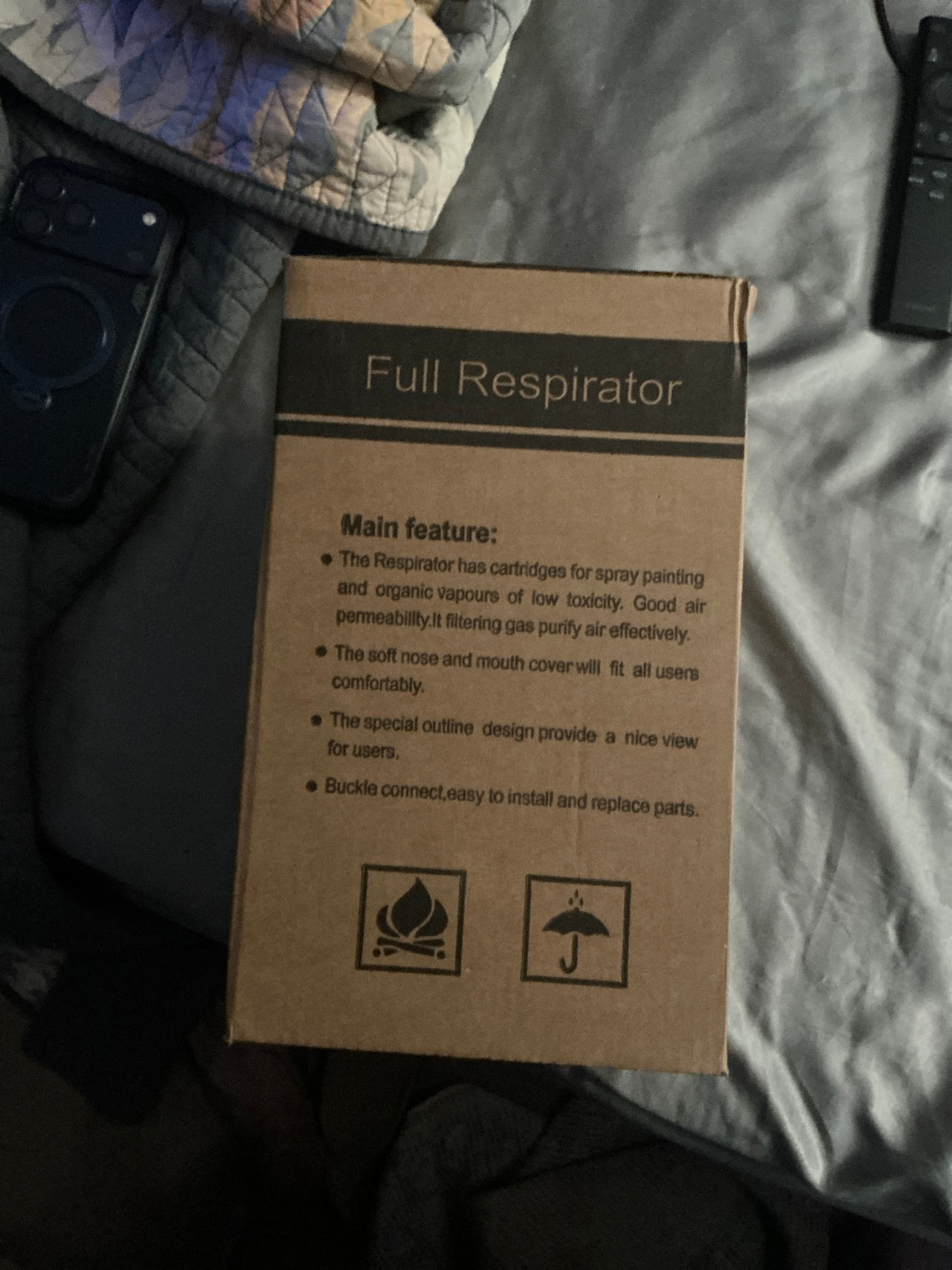 Gas Masks Survival Nuclear and Chemical, Anti-fog, Reusable Full Face Resusable