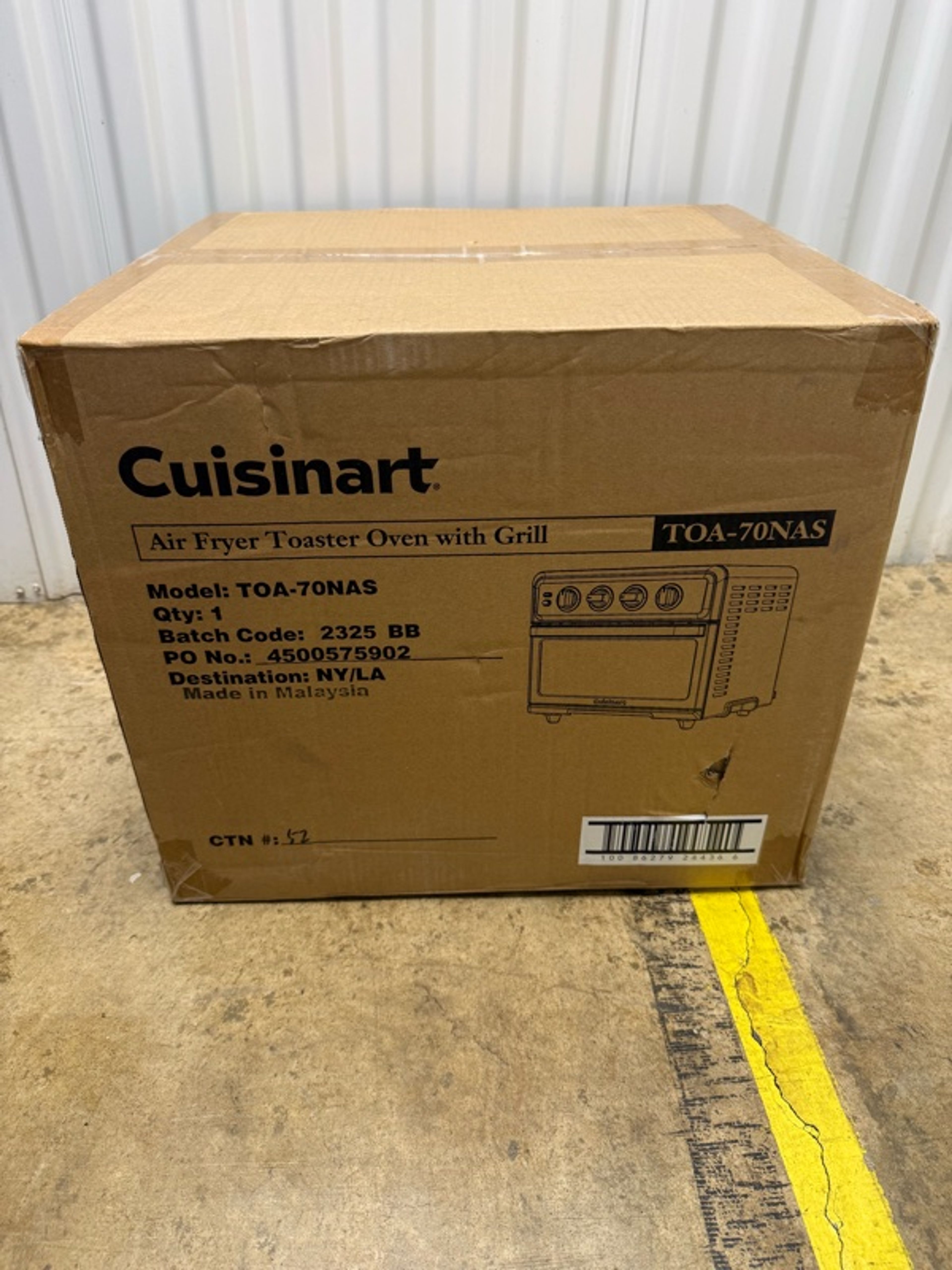 Cuisinart Air Fryer Toaster Oven TOA-70NAS Stainless Steel